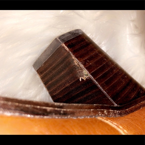 DOLCE VITA Cognac Leather Ankle Bootie - Picture 6 of 8